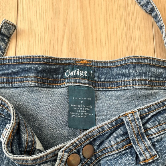 Y2K Vintage Early 2000’s Garage Lowrise Denim Jeans - Picture 3 of 3